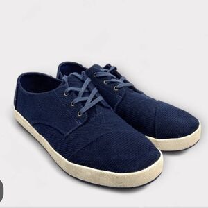 Toms Men's Dark Blue Oxford Shoes 10.5